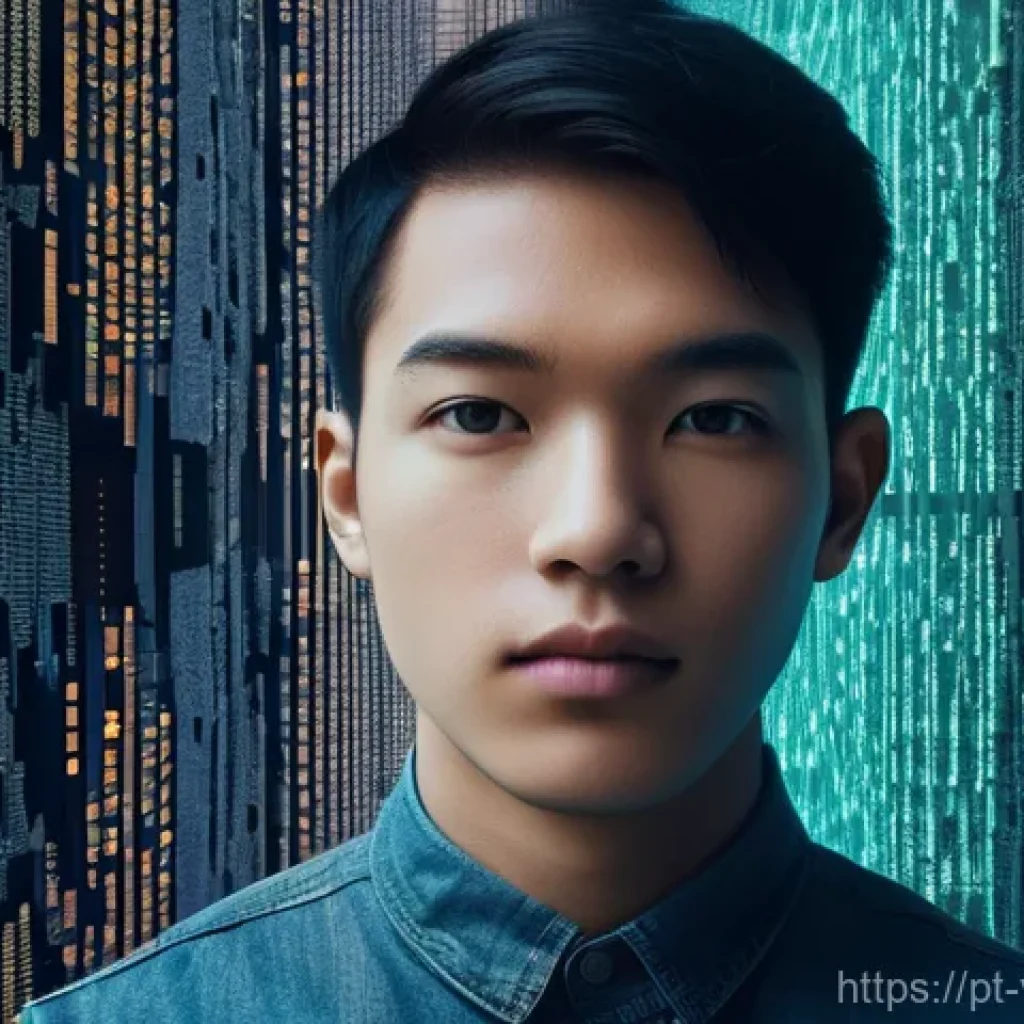 전문가들이 추천하는 가상 정체성 관리 기법 - **Prompt:** A dynamic, conceptual image depicting the blurring lines between real and synthetic digi...