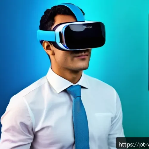 Home 31 가상 정체성의 발전과 기술 동향 - A futuristic digital avatar creation scene inside a vibrant Brazilian tech startup office, showing a...
